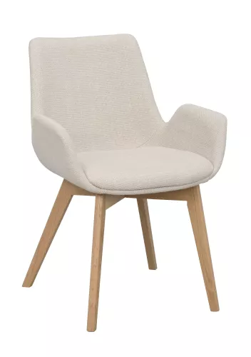 Drimsdale Karmstol Beige/Ek