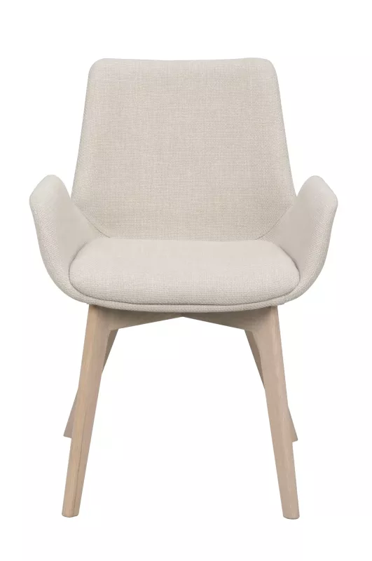 Drimsdale Karmstol Beige/Vitpigmenterad