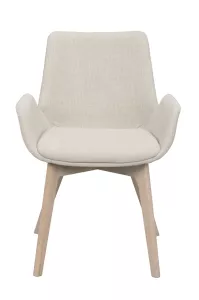 Drimsdale Karmstol Beige/Vitpigmenterad