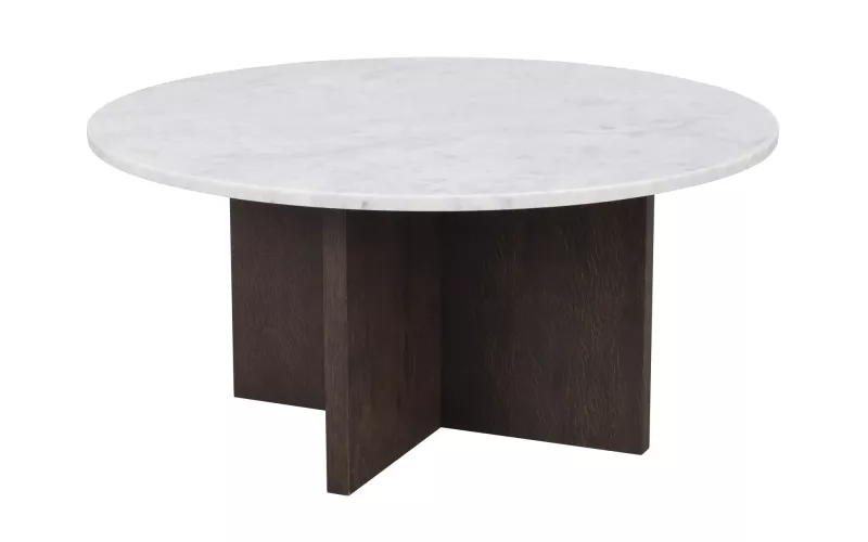 Brooksville Soffbord Vit/brun