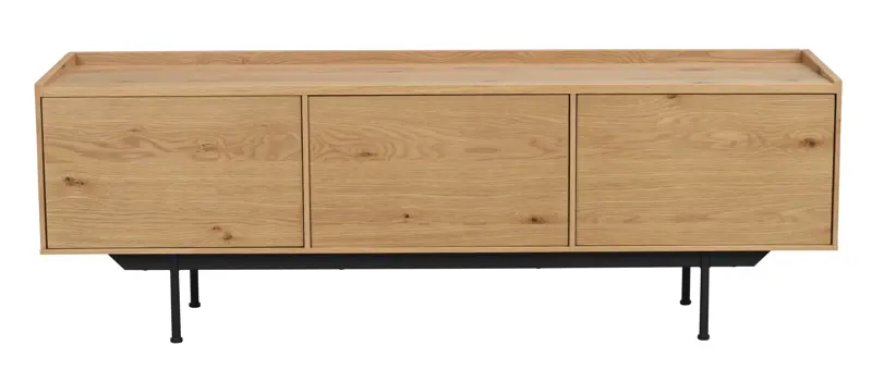 Brewerton TV-bänk Ek/svart