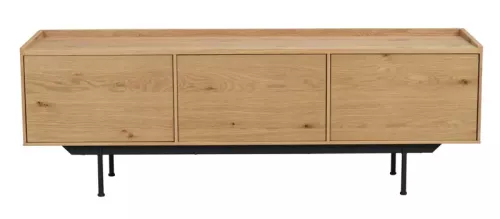 Brewerton TV-bänk Ek/svart