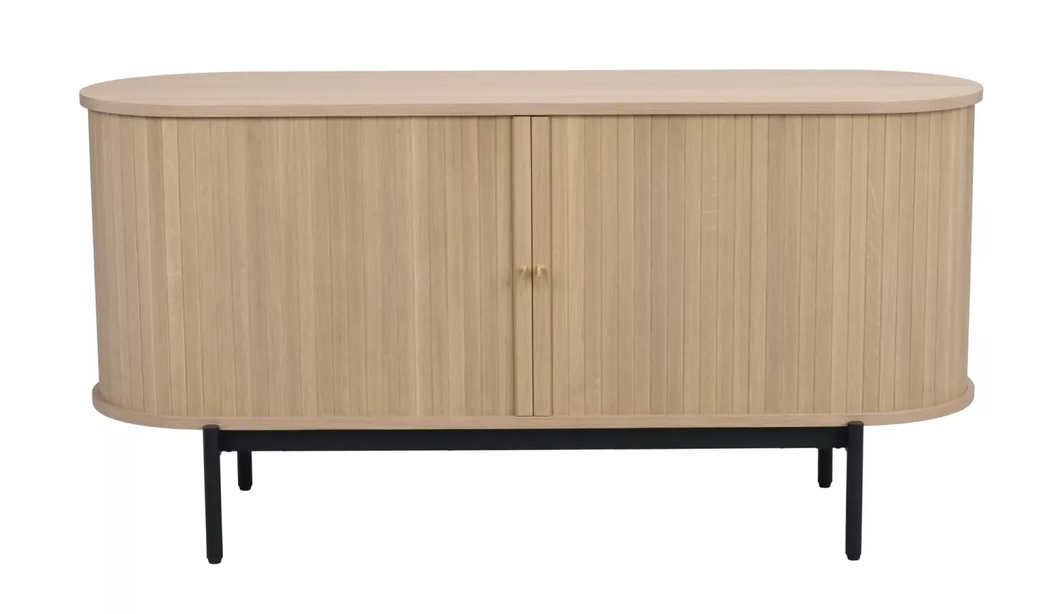 Haddington Sideboard Vitpigmenterad/svart