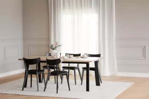 Winnipeg Matbord Vitpimenterad