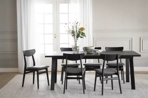 Winnipeg Matbord Svart