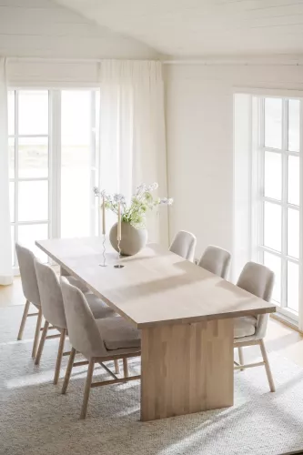 Emmett Matbord Vitpigmenterad