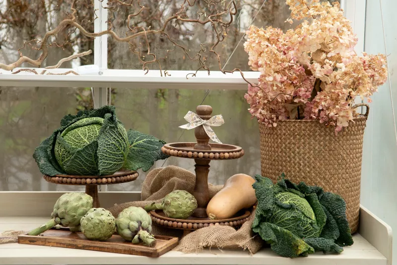 Bricka Avlång Trä Brun L