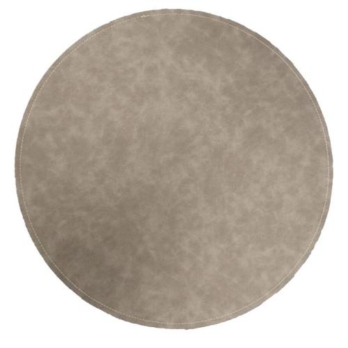 Vejby Bordstablett Rund Nougatbrun