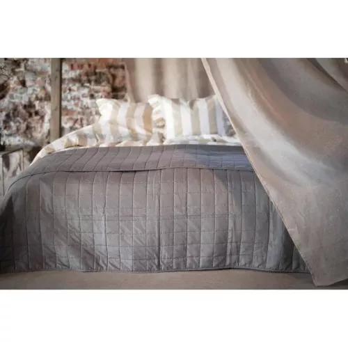 Kevin Sängöverkast Enkel Grå