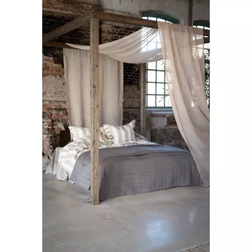 Kevin Sängöverkast Dubbel Grå