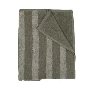 Stripe Handduk Grön