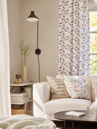 Fållning gardinlängd & kappa