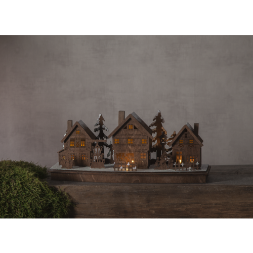 Mainz Bordsdekoration Brun