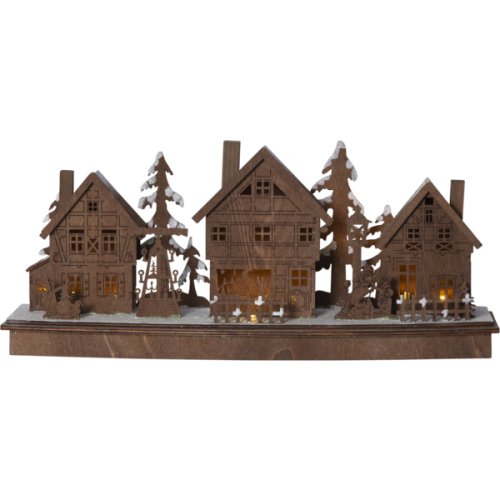 Mainz Bordsdekoration Brun