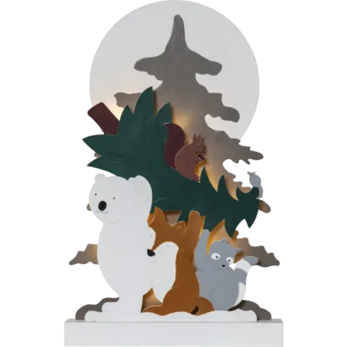 Inomhusdekoration Forest Friends Multi