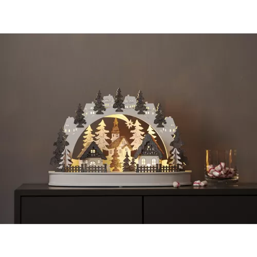 Grauberg Ljusstake Grå