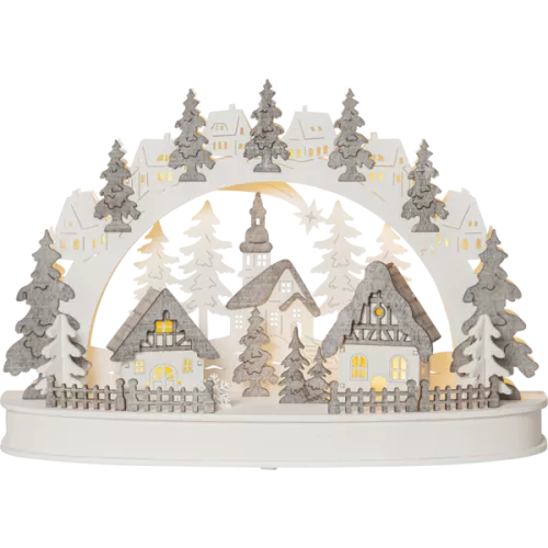 Grauberg Ljusstake Grå