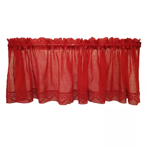 Julhjärta Kanalkappa Röd