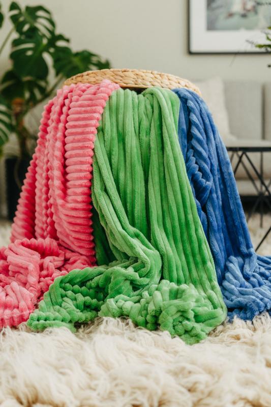 Baloo Pläd Äpplegrön