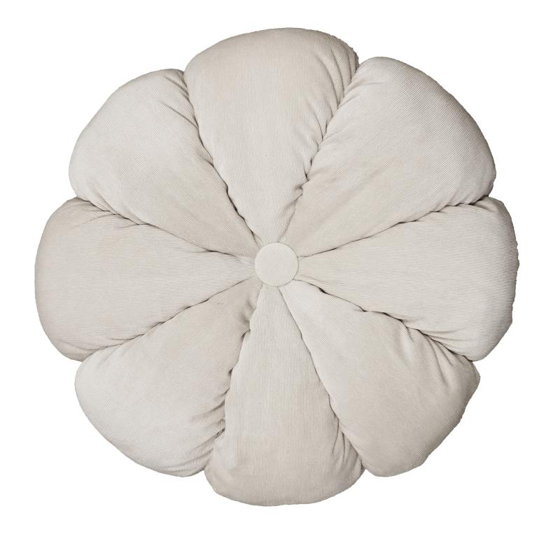 Eddie Kudde Rund Ecru