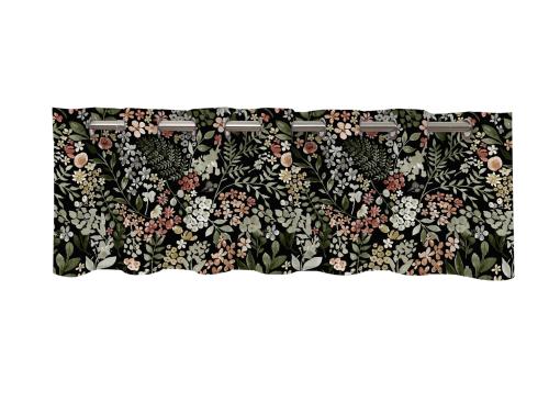 Ida Öljettkappa Svart/Grön