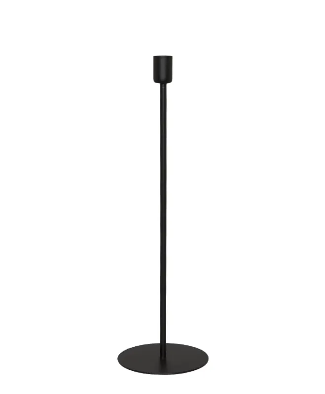 Ljusstake Svart Large