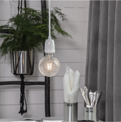 Glaze Sladdställ Vit