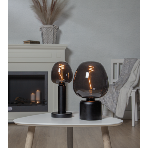 LED-Lampa E27 G125 DecoLED