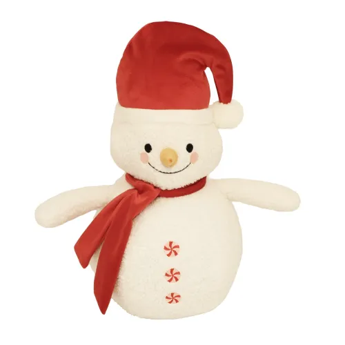 Snowman fylld kudde