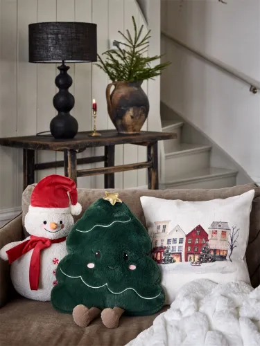 Snowman fylld kudde