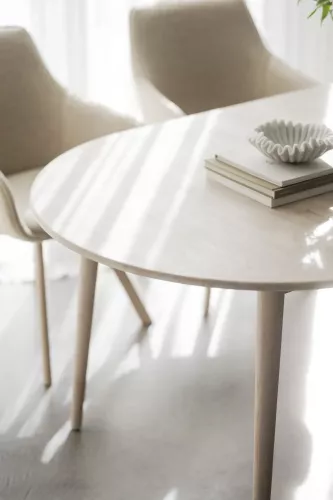 Tyler Matbord Vitpigmenterad