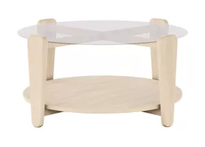 Arran Soffbord Vitpigmenterad