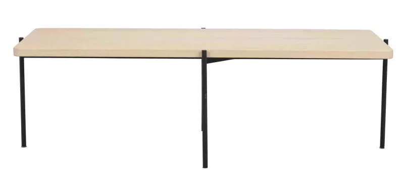 Shelton Soffbord Vitpigmenterad/svart