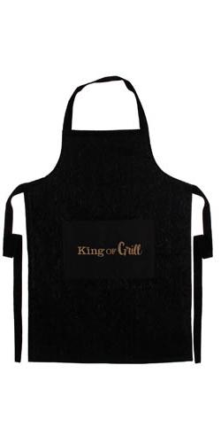 King Of Grill Förkläde Svart
