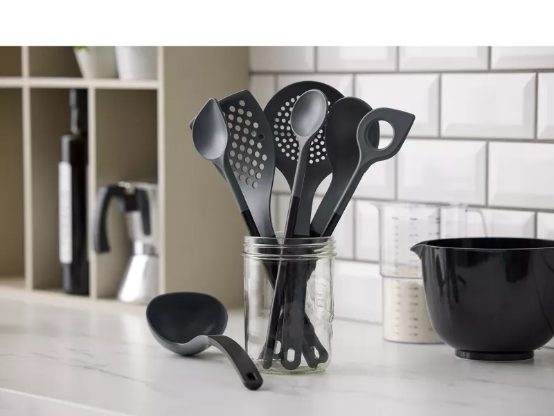 Optima Stekspade Svart/Grå