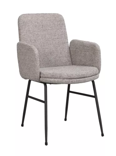 Conklin Karmstol Mörkbeige/Svart