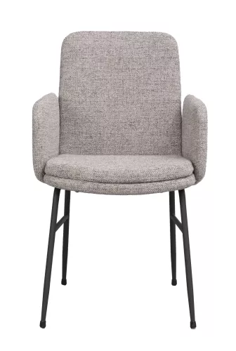 Conklin Karmstol Mörkbeige/Svart