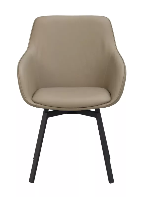 Alison Karmstol Beige/Svart