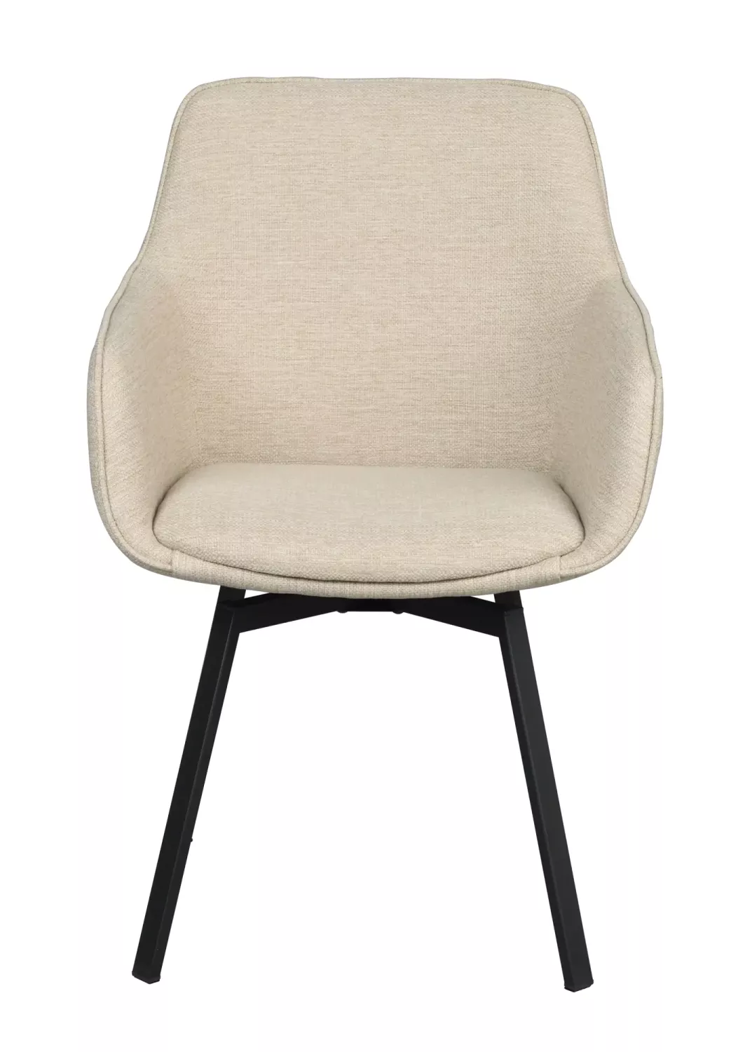 Alison Karmstol Ljusbeige/Svart
