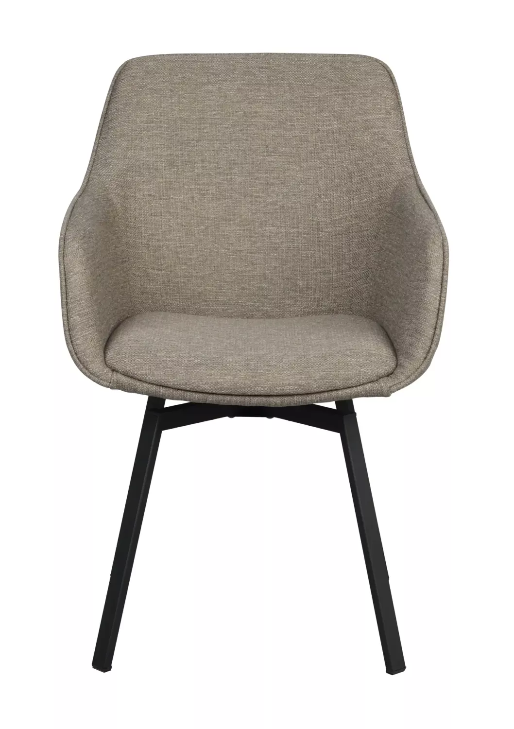 Alison Karmstol Mörkbeige/Svart