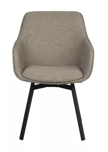 Alison Karmstol Mörkbeige/Svart