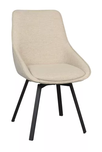 Alison Stol Ljusbeige/Svart