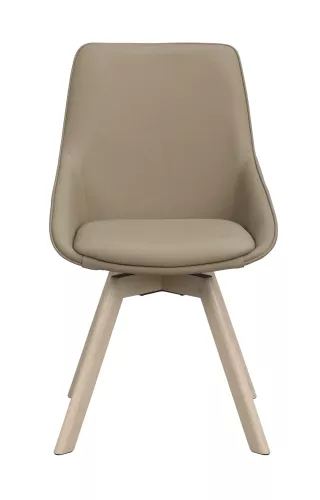 Alison Stol Beige/Vitpigmenterad