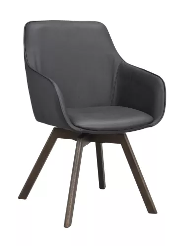 Alison Karmstol Svart/Brun