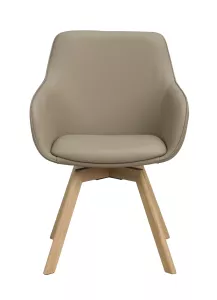 Alison Karmstol Beige/Ek