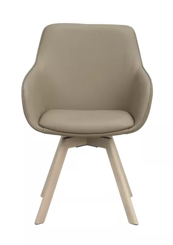 Alison Karmstol Beige/Vitpigmenterad