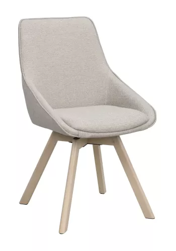 Alison Stol Beige/Vitpigmenterad