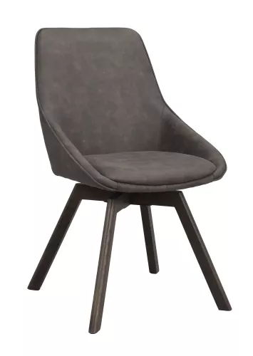 Alison Stol Mörkgrå/Brun