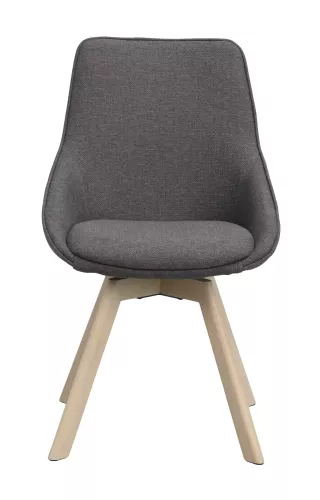 Alison Stol Grå/Vitpigmenterad