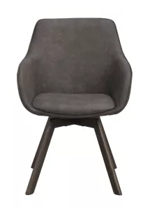 Alison Karmstol Mörkgrå/Brun